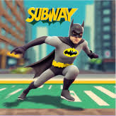Subway Batman Runner